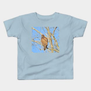 Red-tailed hawk, birds, wildlife, gifts Kids T-Shirt